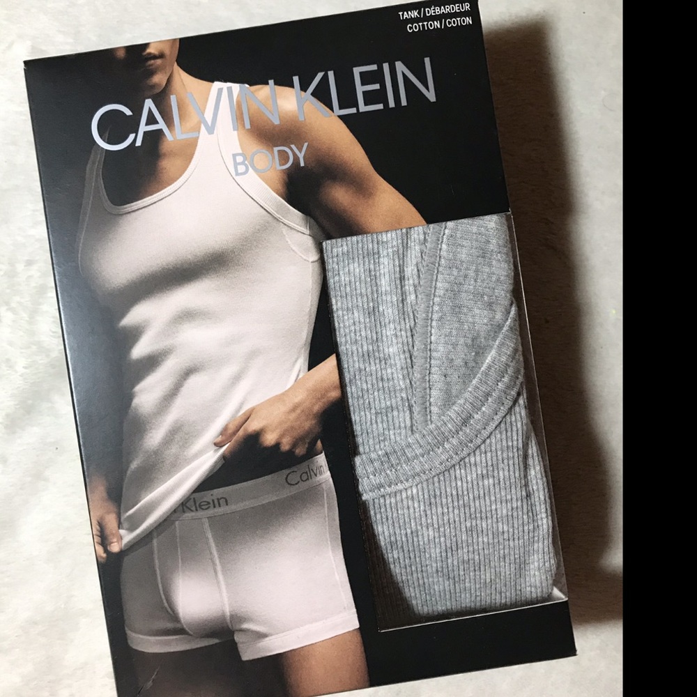 Men’s Cotton Ribbed Tank (small)